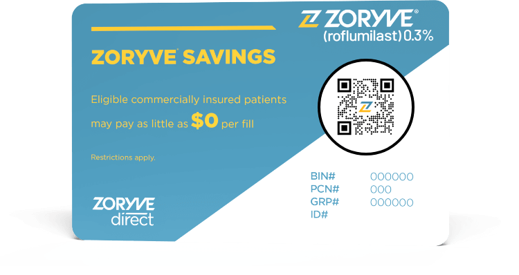 Patient Access Support | ZORYVE® (roflumilast) cream, 0.3%