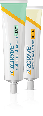 ZORYVE (roflumilast) Cream 0.05% and ZORYVE (roflumilast) Cream 0.15%