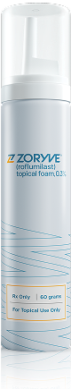 ZORYVE (roflumilast) topical foam 0.3%